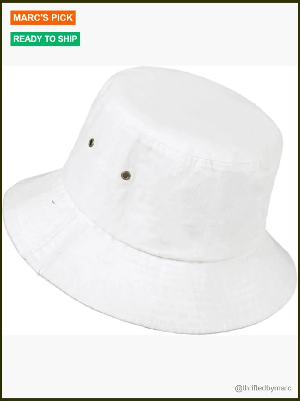 Cotton Denim Bucket Hat Unisex Sun Protection for Fishing Hiking Travel